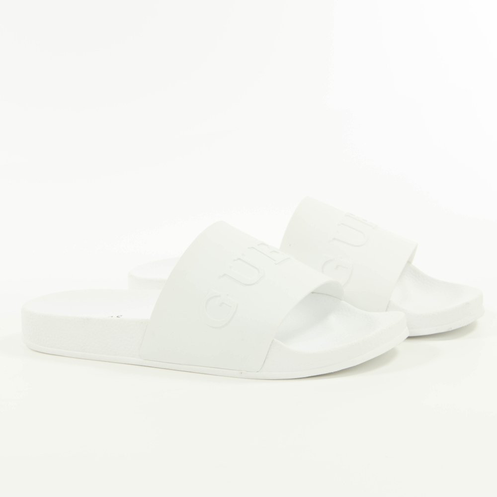 Relief-Logo Pantoletten Herren von Guess