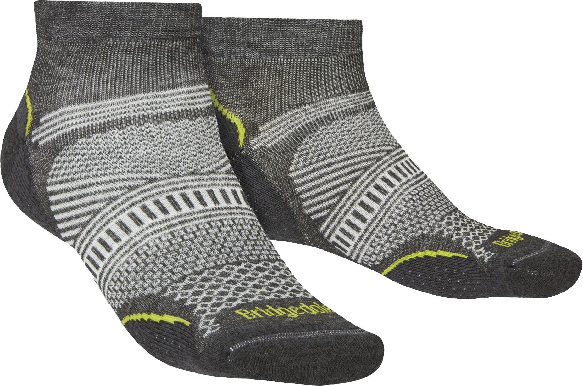 Bridgedale - Mens Wandern Ultralight Low Socken - Graphit