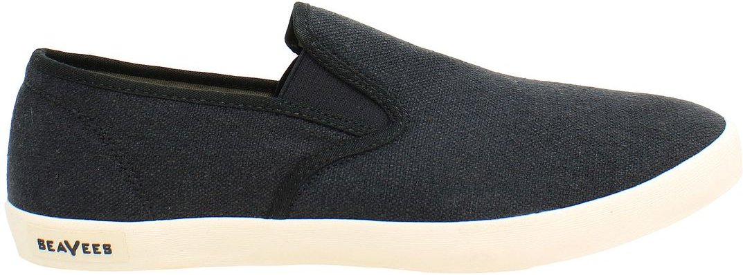 Seavees Baja Standard Herren Schwarz Plimsolls