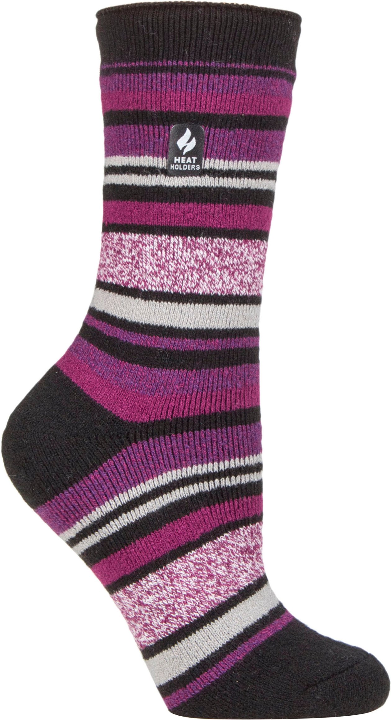 Heat Holders Lite - Isolierte Thermosocken für Damen | Mehrere Designs einschließlich Argyle Streifen Herzen Sterne | Wa...