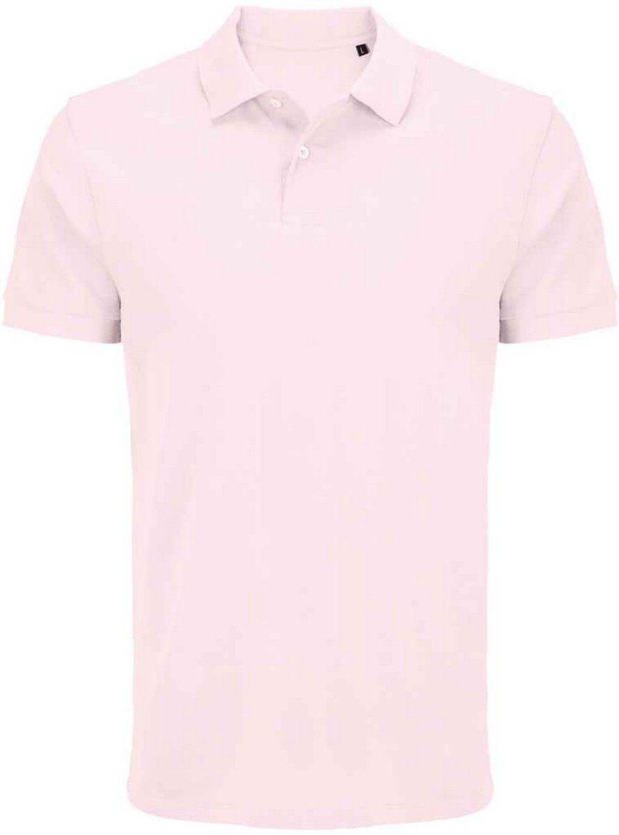 SOLS - "Pacific" Poloshirt Doppelnähte für Herren/Damen Unisex (Blassrosa)