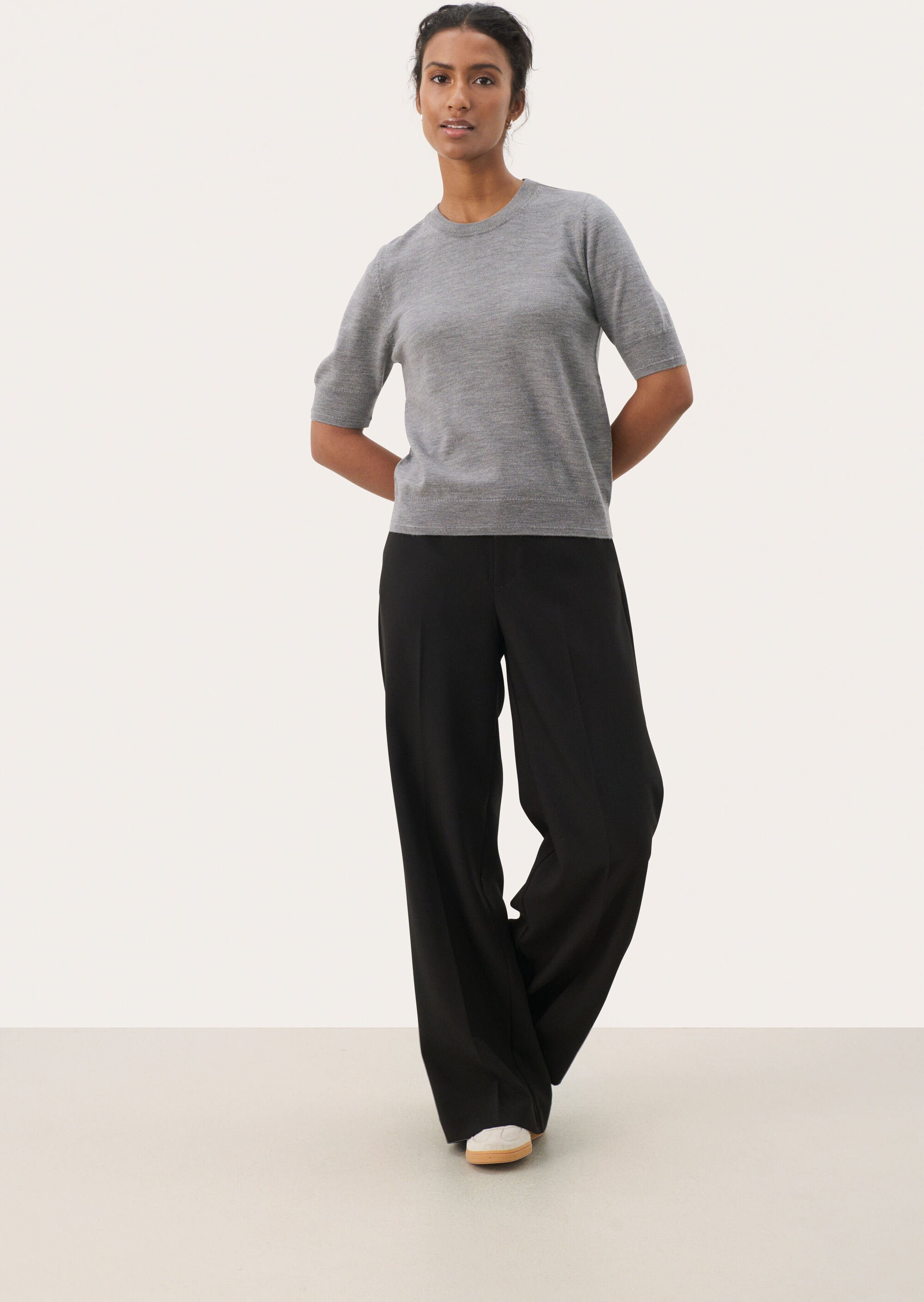 Strickpullover NatanyaPW Classic fit grey