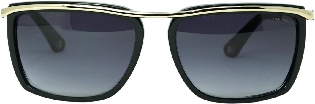 Police SPLB45M 0301 Schwarze Sonnenbrille