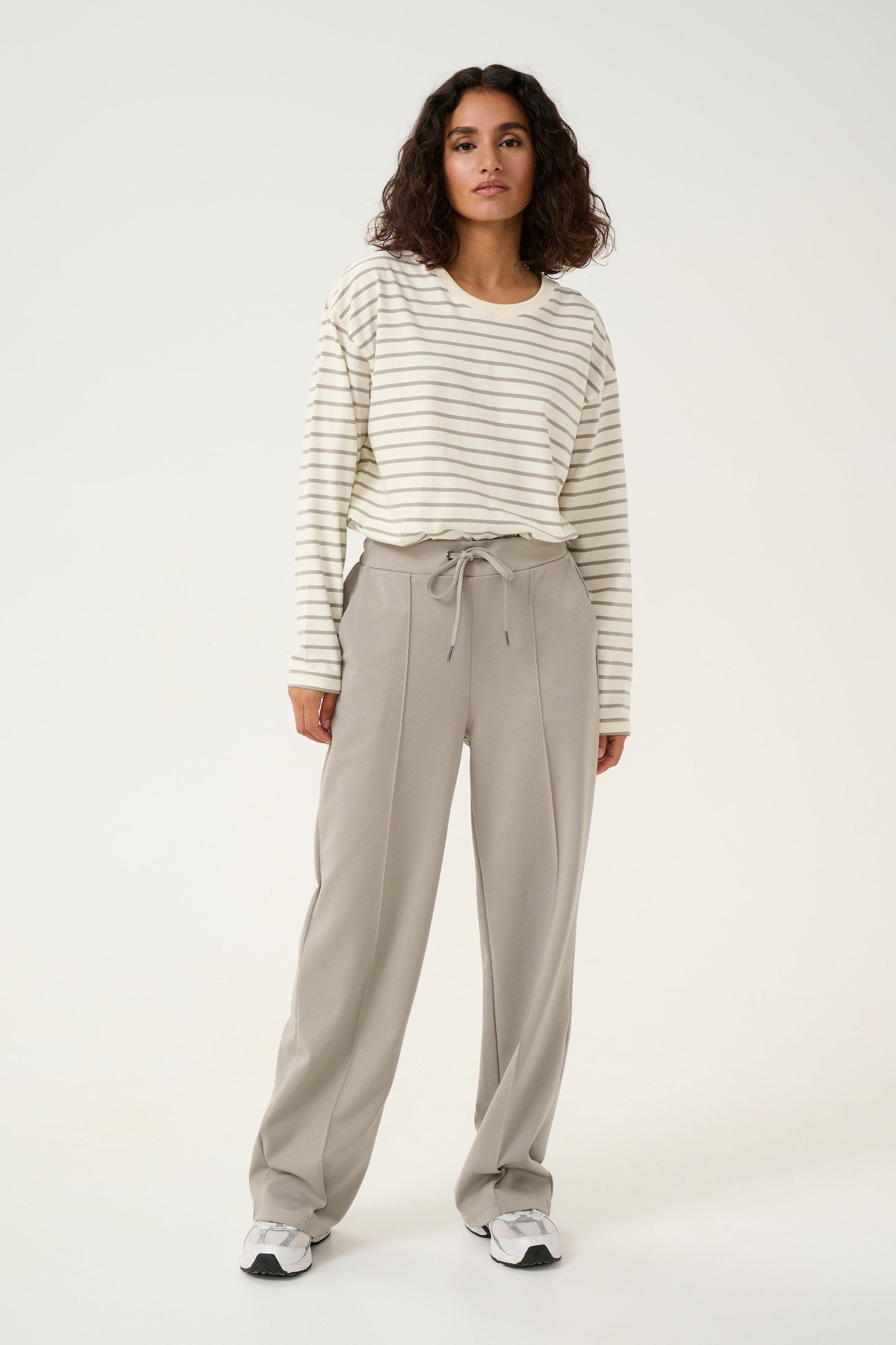 Strickhose Regular fit Elephant Skin grey