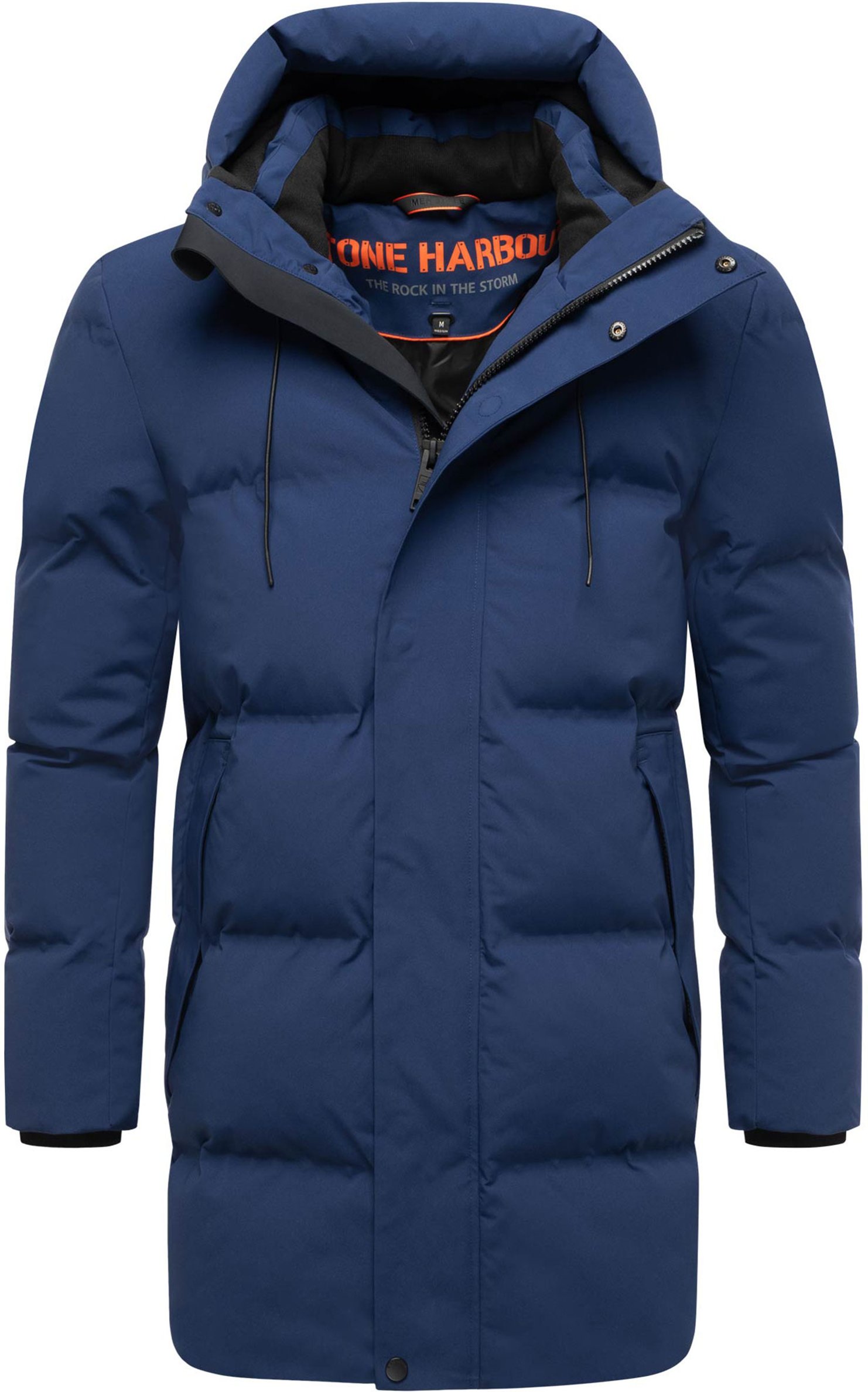 Stone Harbour Herren Winterjacke Darianoo mit Downfree-Steppung & Magnetverschluss