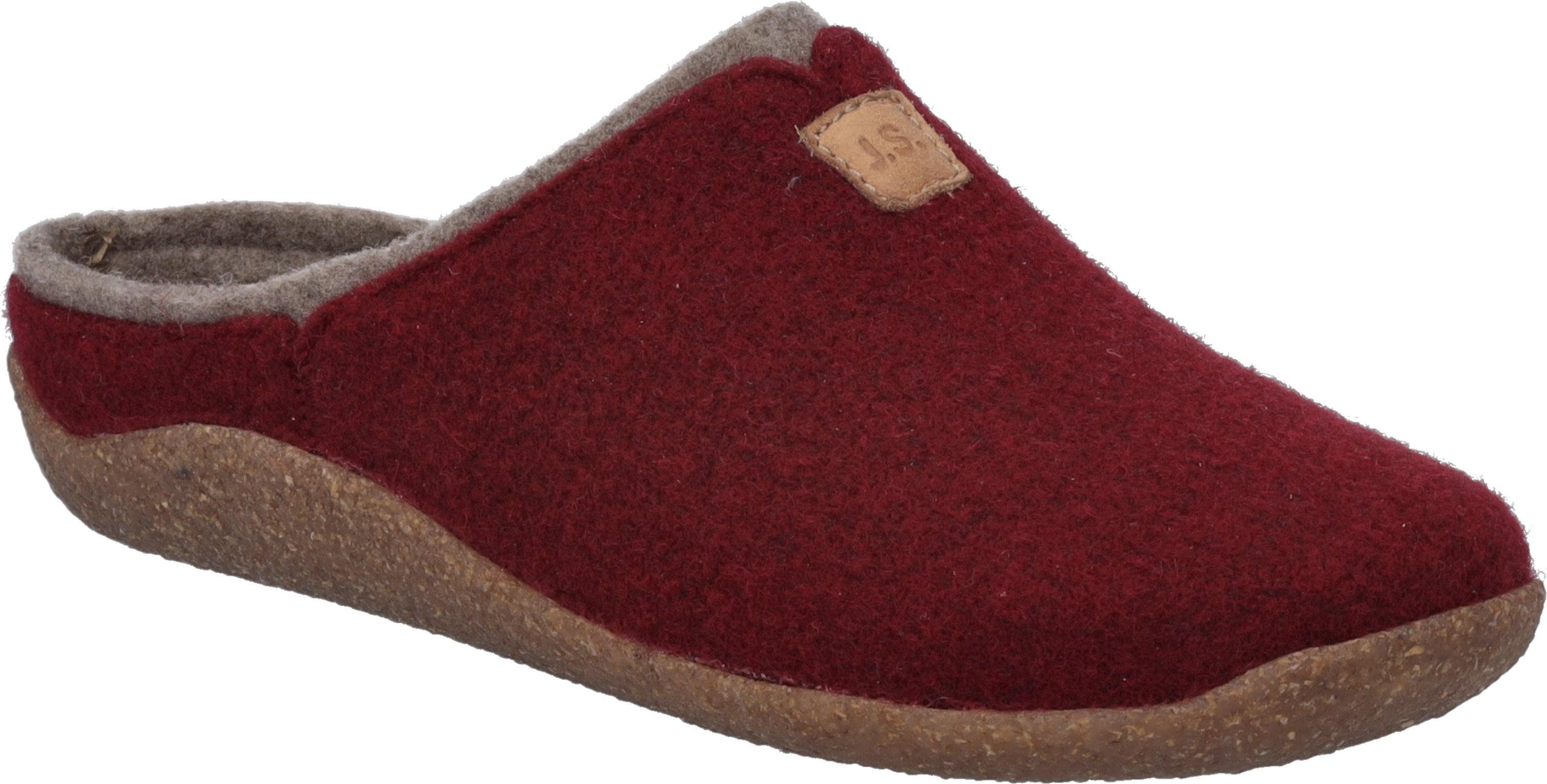 JOSEF SEIBEL Vinny 01 | Hausschuh für Damen | Rot Vinny 01, bordeaux-kombi