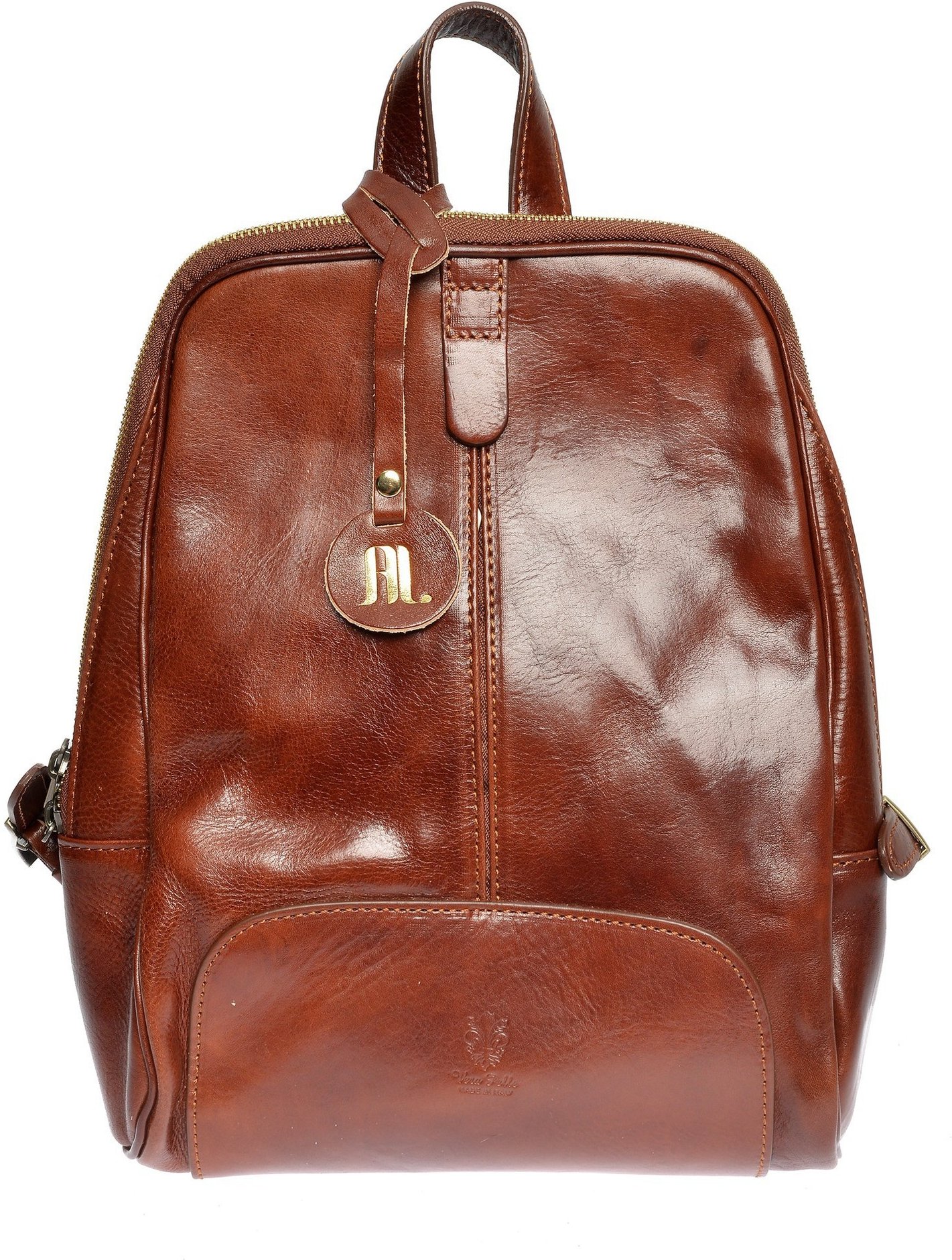 Anna Luchini Burgunderledertasche