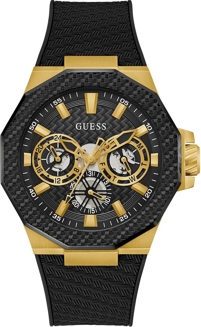 Guess Indy Herren Armbanduhr Schwarz GW0853G2