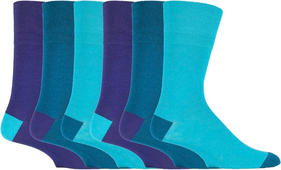 Gentle Grip - 6 Paar Herren Gentle Grip Nicht elastische Socken - MGG90