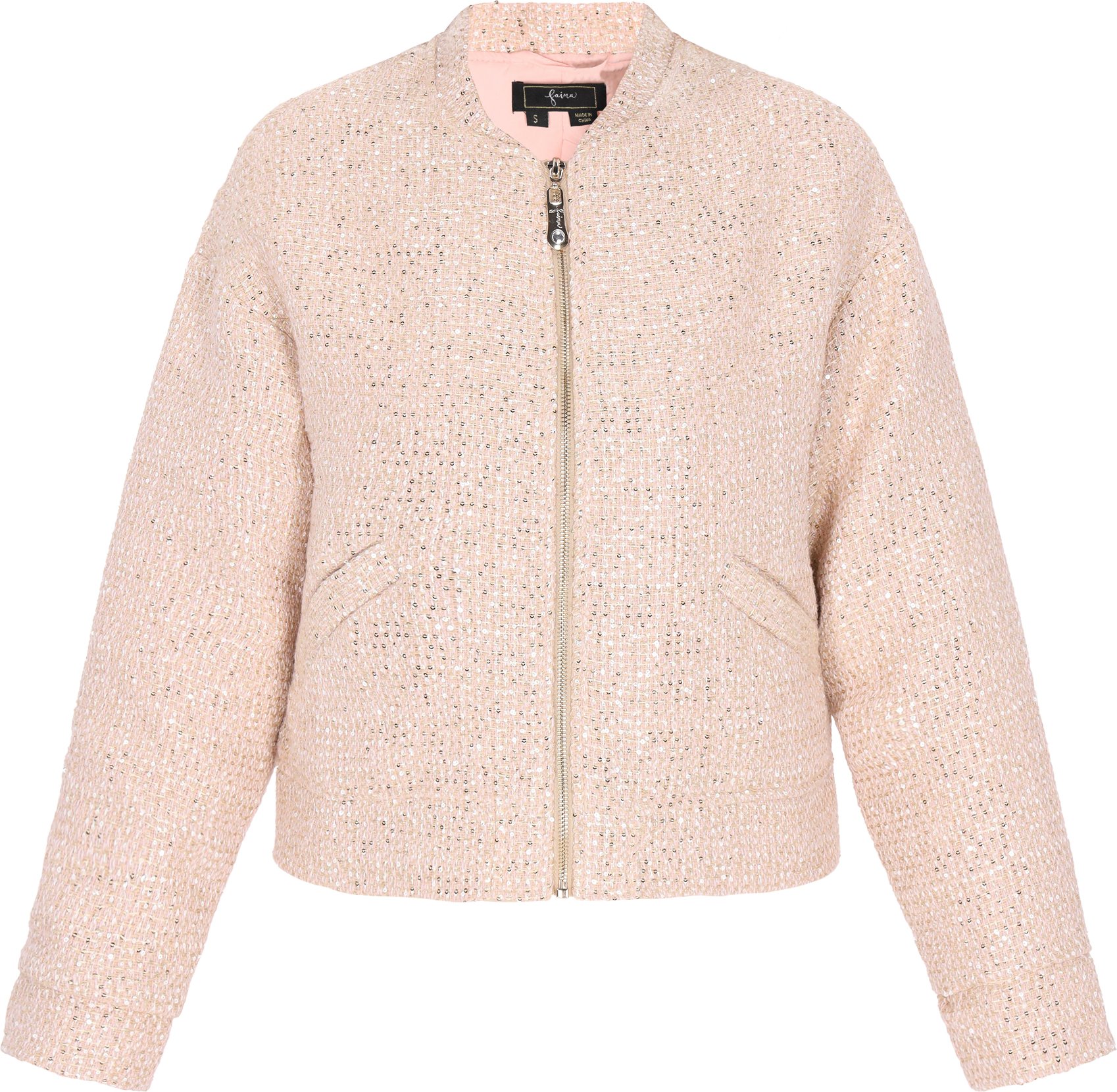 Faina Jacke Frauen hellbeige