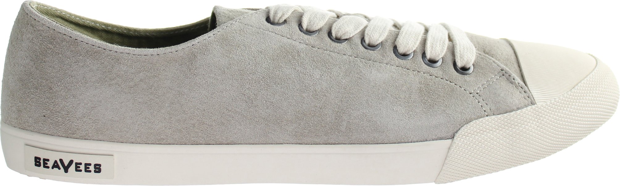 Seavees Armee Ausgabe niedriger Kies Wildleder Schuh graue Herren Schuhe