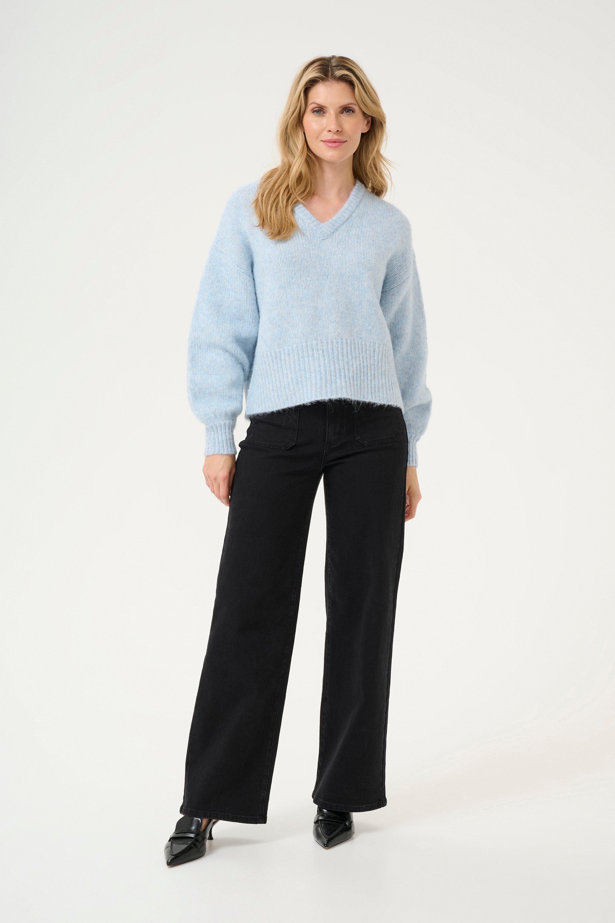 Strickpullover Loose fit blue