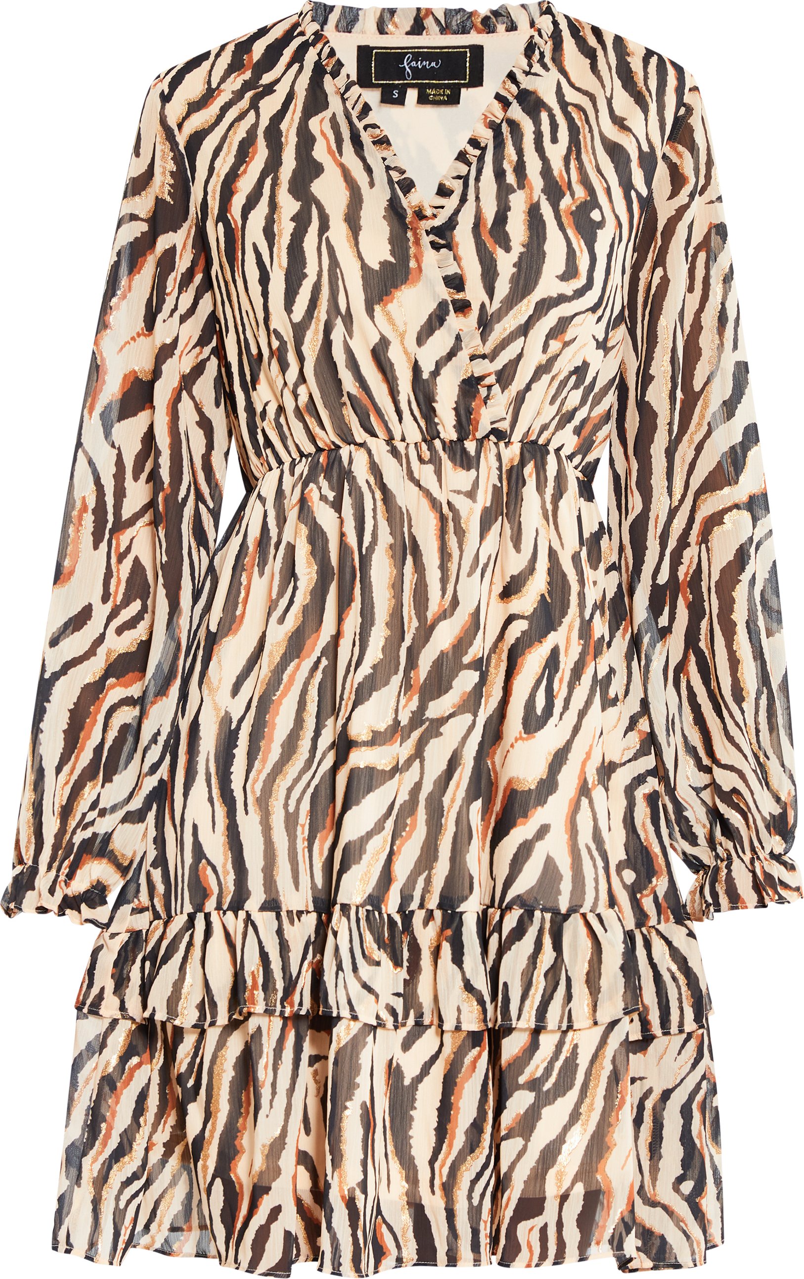 Faina Kleid Damen Creme