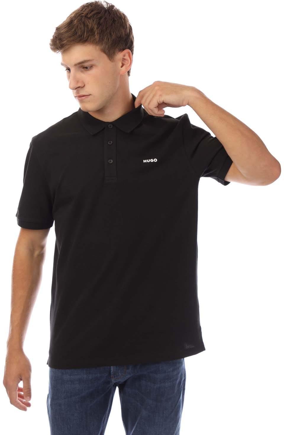 Hugo - "Donos222" Poloshirt für Herren (Schwarz)