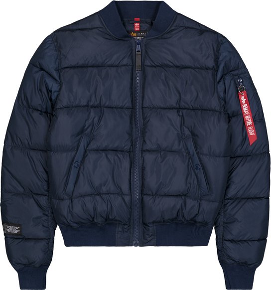 MA-1 Logo Puffer Winter Jacket