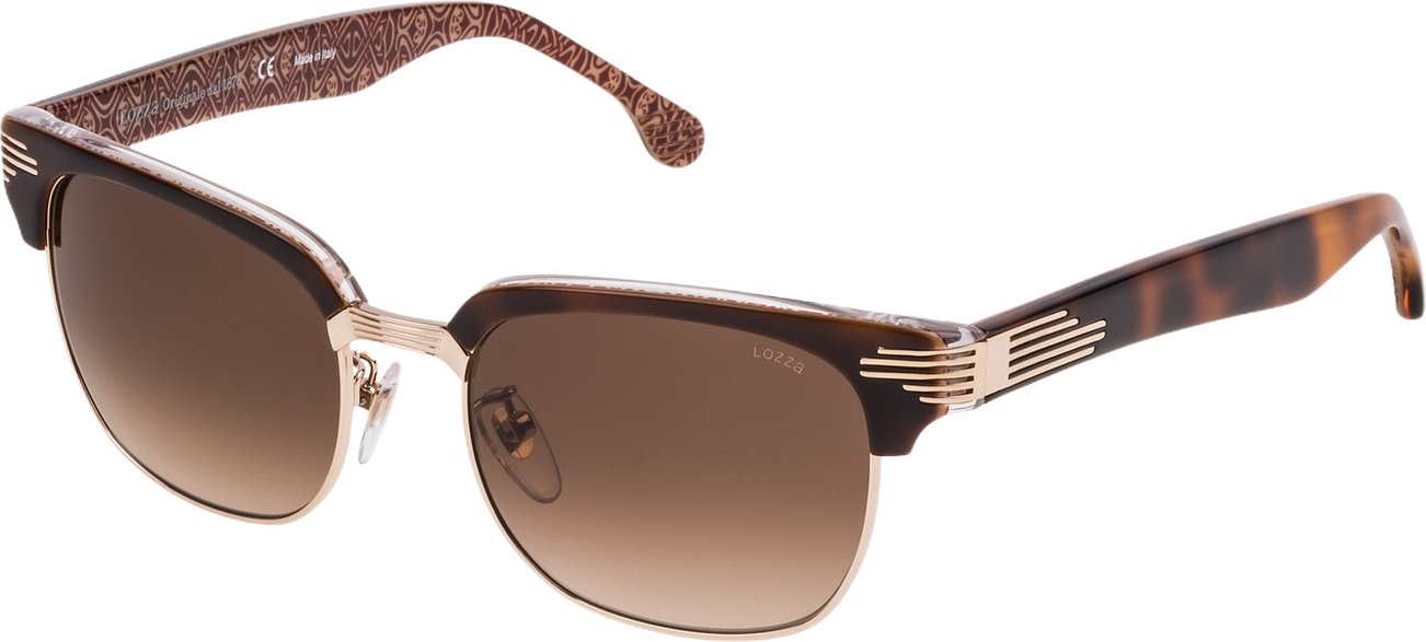 Lozza Unisex-Sonnenbrillen 52/18/140 mm Acetat