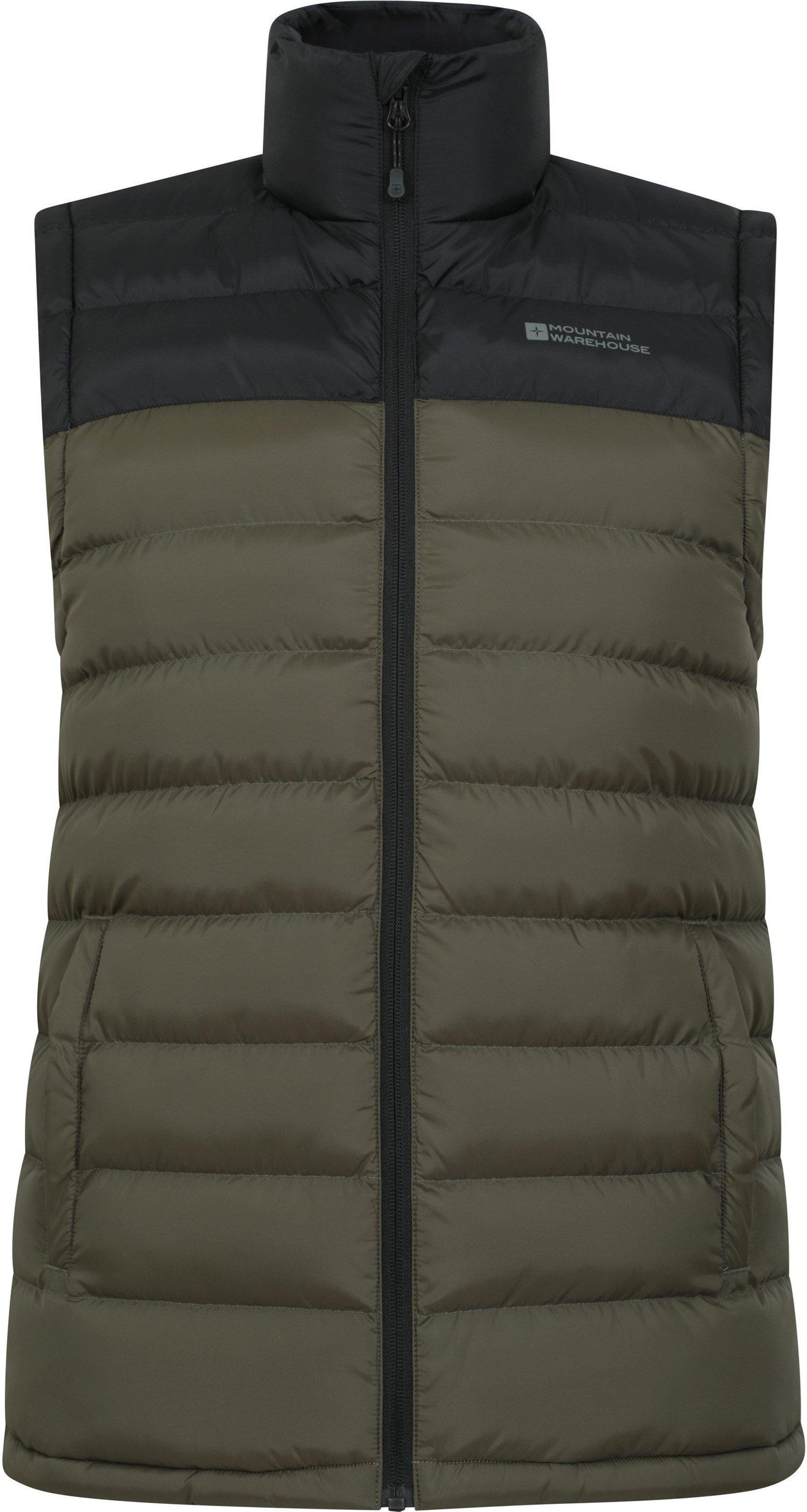 Mountain Warehouse - "Seasons II" Weste Wattiert für Herren (Khakigrün)