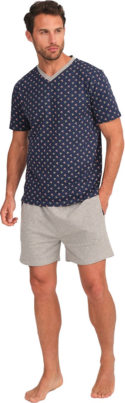 JJBFH5300 Kurzarm-Pyjama für Herren