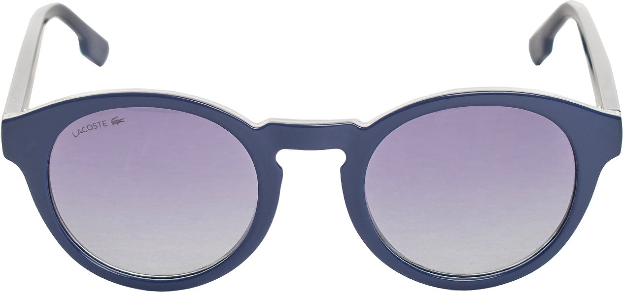 Acetat-Sonnenbrille mit runder Form L952SRG Herren