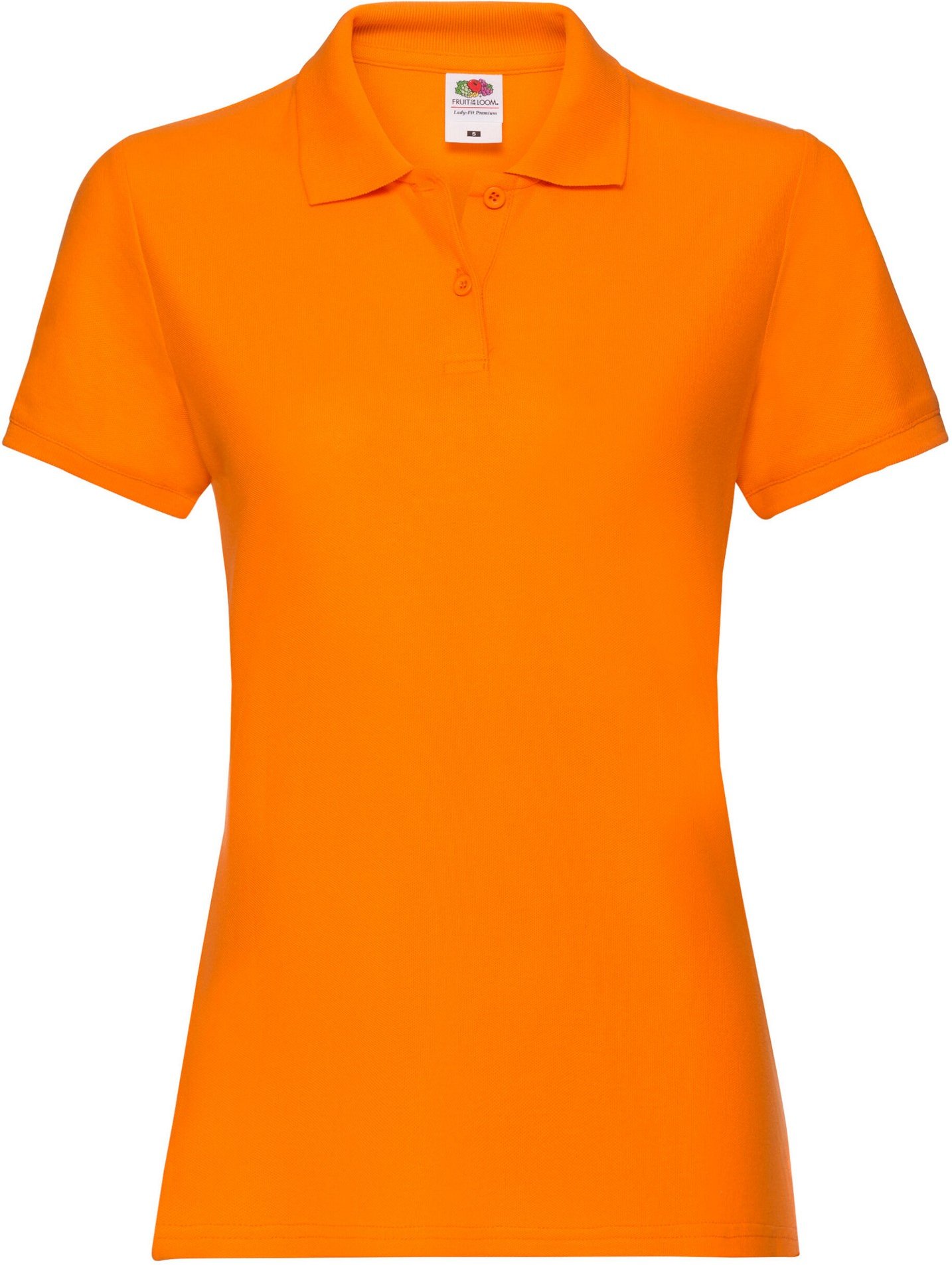 Fruit of the Loom - "Premium" Poloshirt für Damen (Orange)
