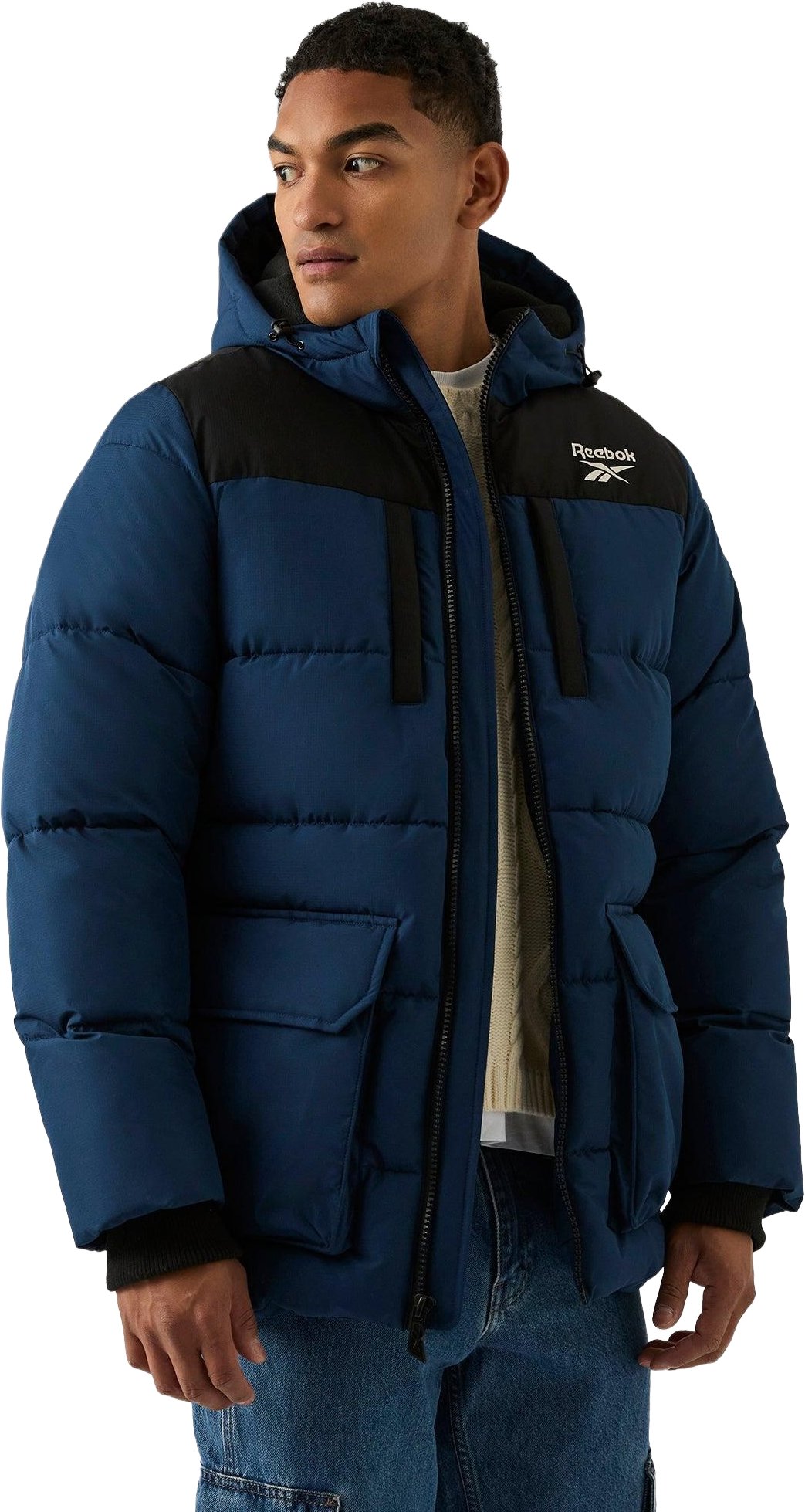 Reebok - Steppjacke für Herren (Blau)