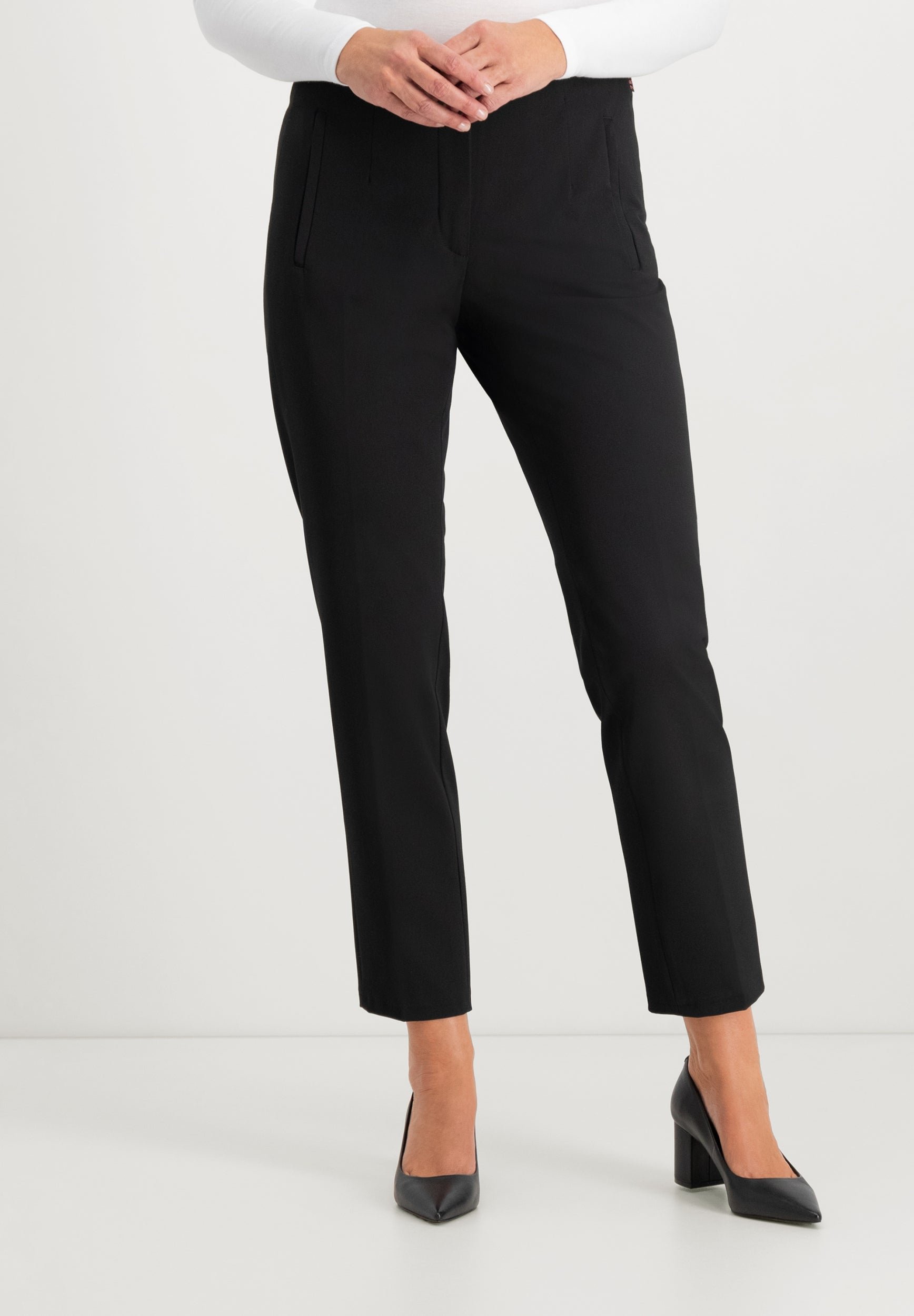 Janet Techno Wollhosen | Schwarz