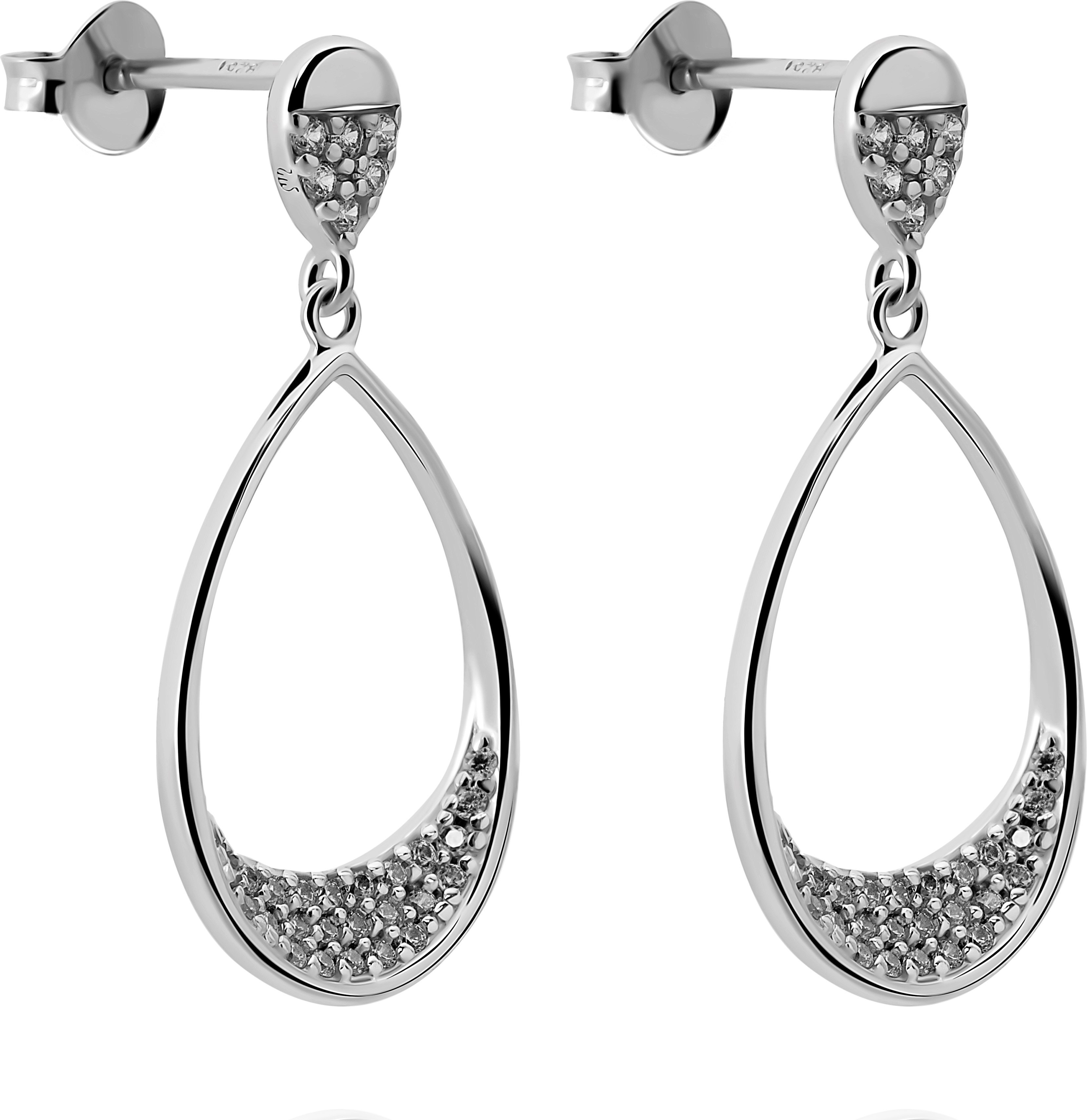 Orphelia 'Jolina' Damen Ohrringe aus 925 Sterling Silber - Silber ZO-7490