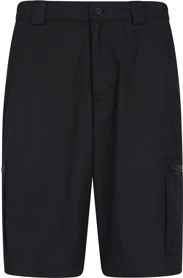 Mountain Warehouse Herren Trek Cargo Shorts (Schwarz)
