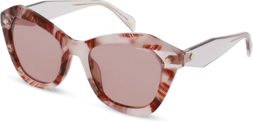 Police Mehrfarbige Acetat-Sonnenbrille