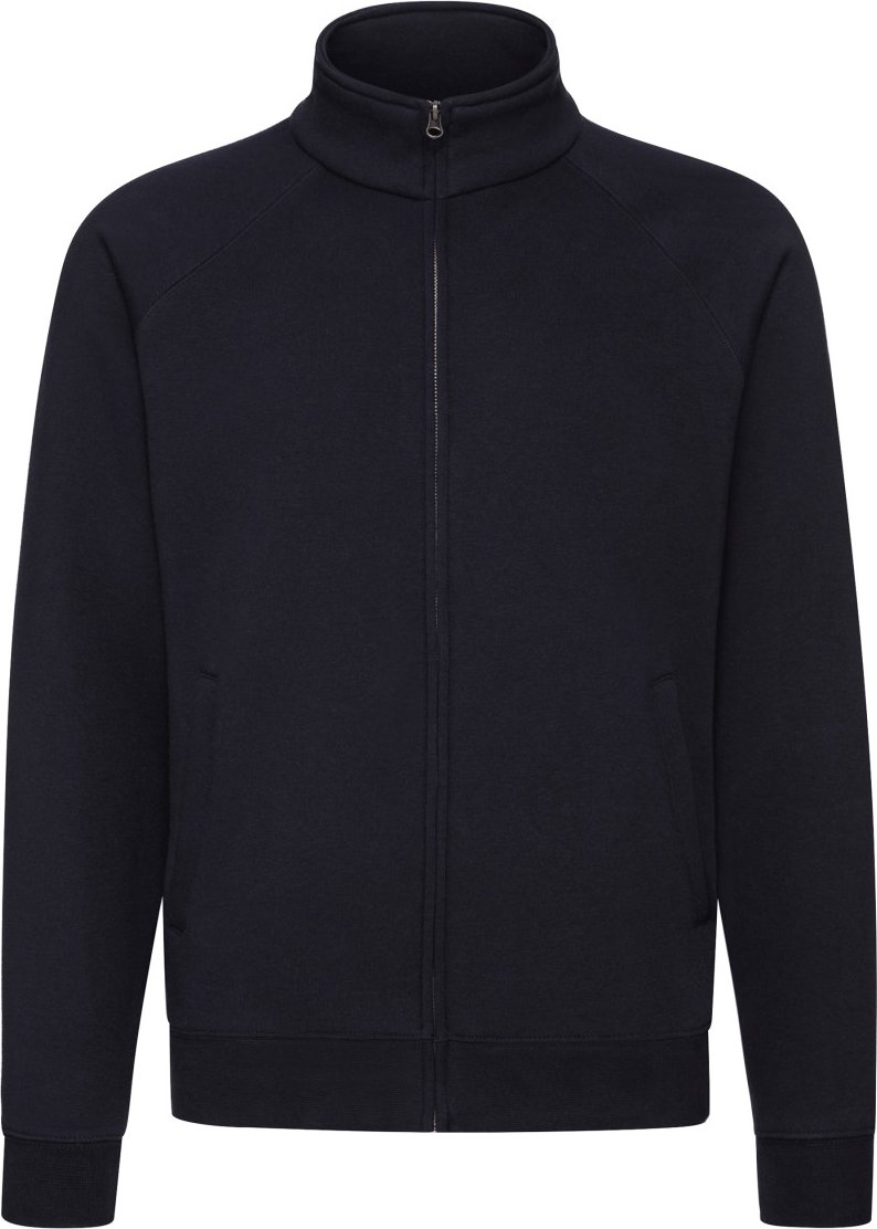 Fruit of the Loom - "Premium" Sweatjacke für Herren (Marineblau)