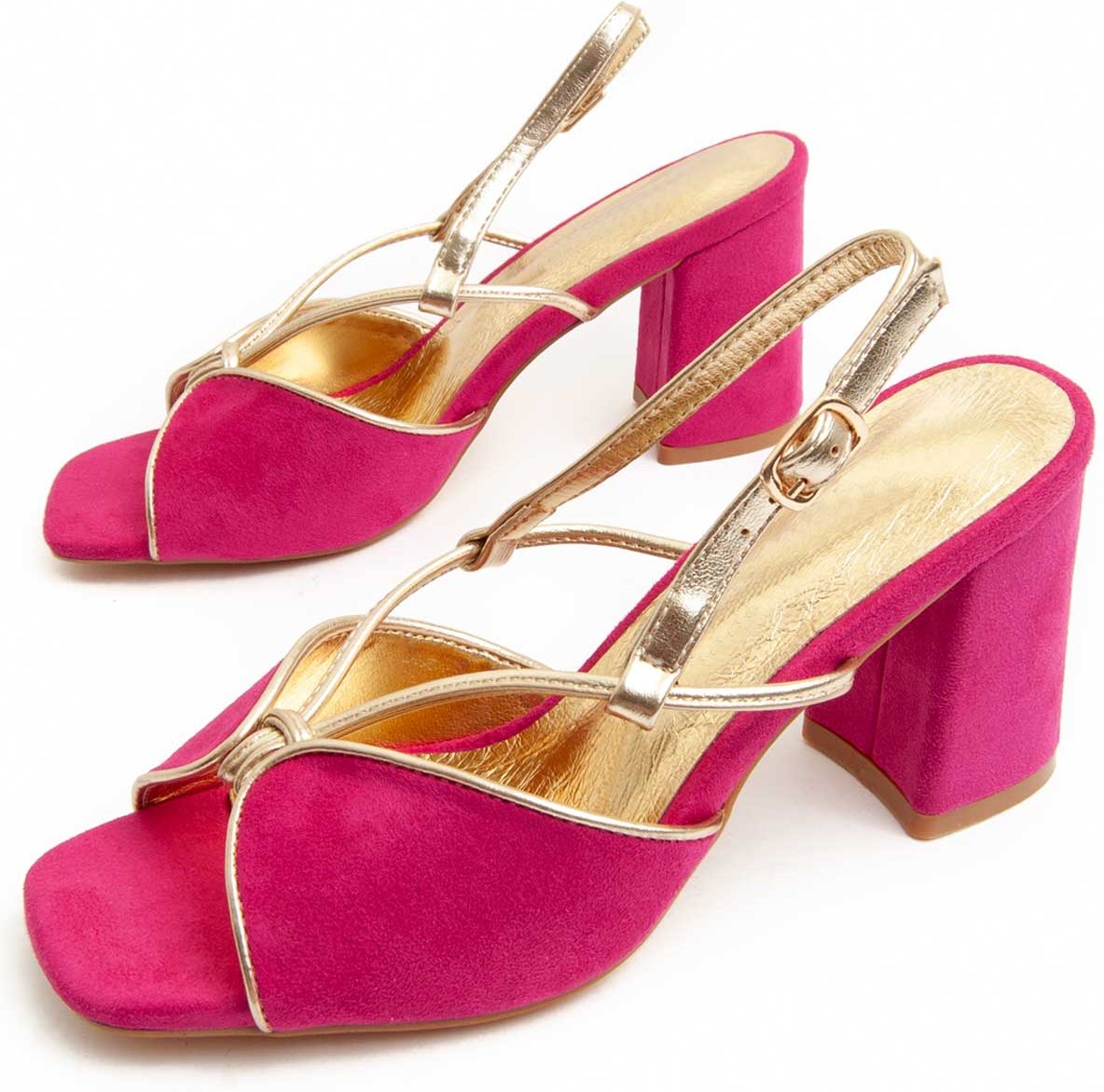 Montevita Fersen-Sandalette Sandal6 in Fuchsia