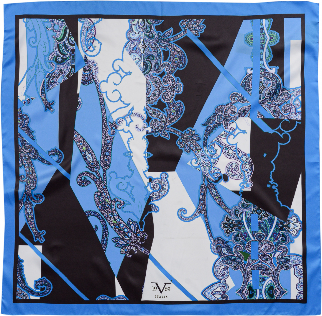 19V69 Italia Damen Foulard Multicolor CASHMERE V05