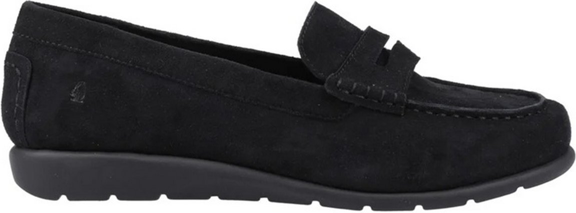Hush Puppies Damen Shelby Wildleder Slipper (Schwarz)
