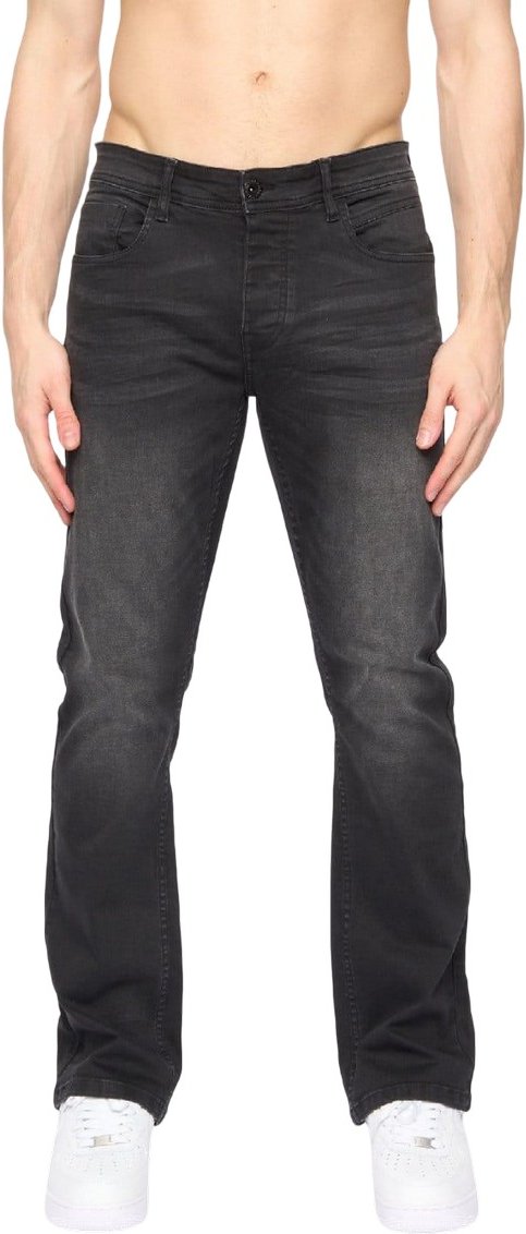 Crosshatch - "Winsbury" Jeans für Herren (Schwarz)