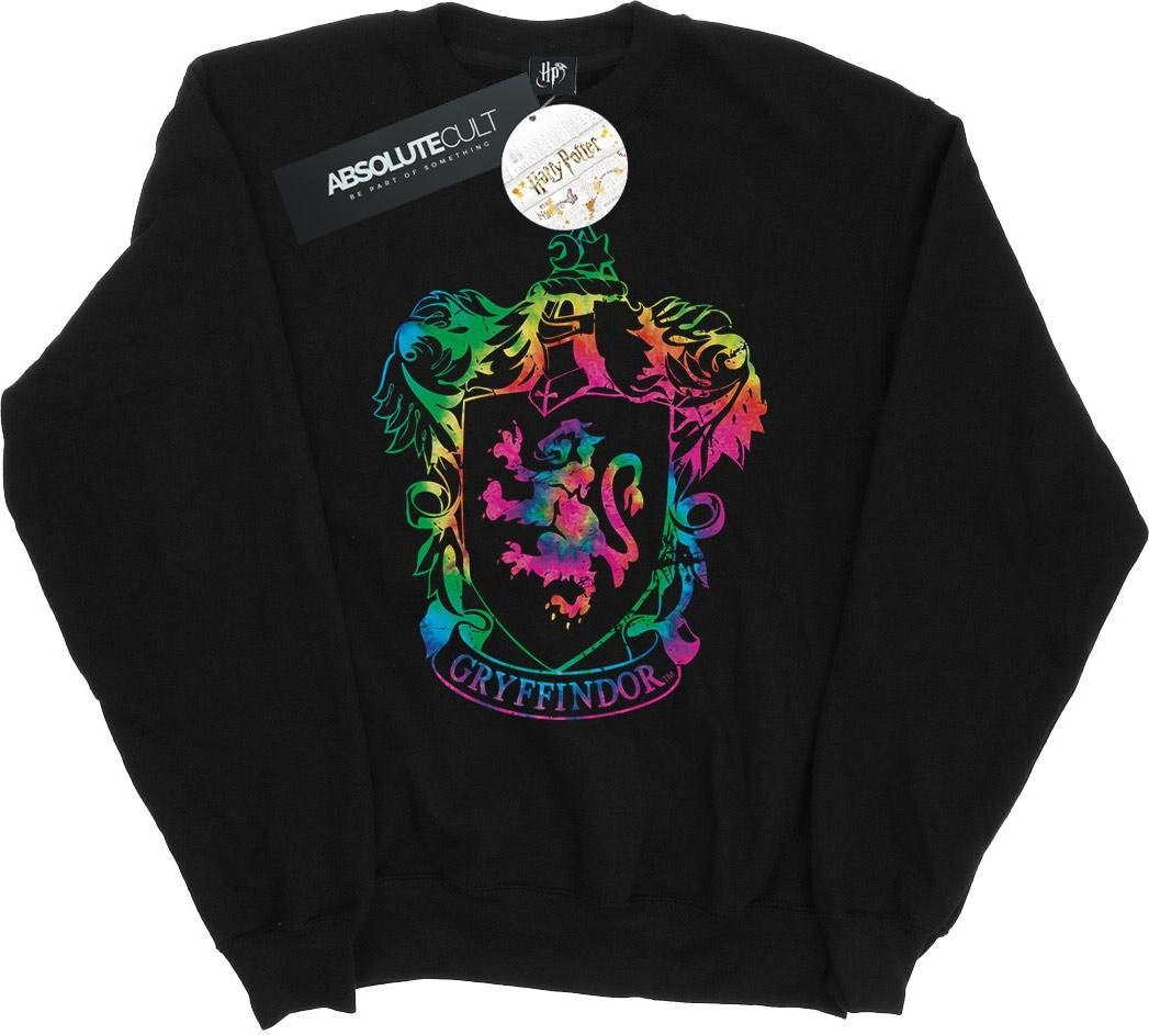 Harry Potter - "Gryffindor" Sweatshirt für Mädchen (Schwarz)