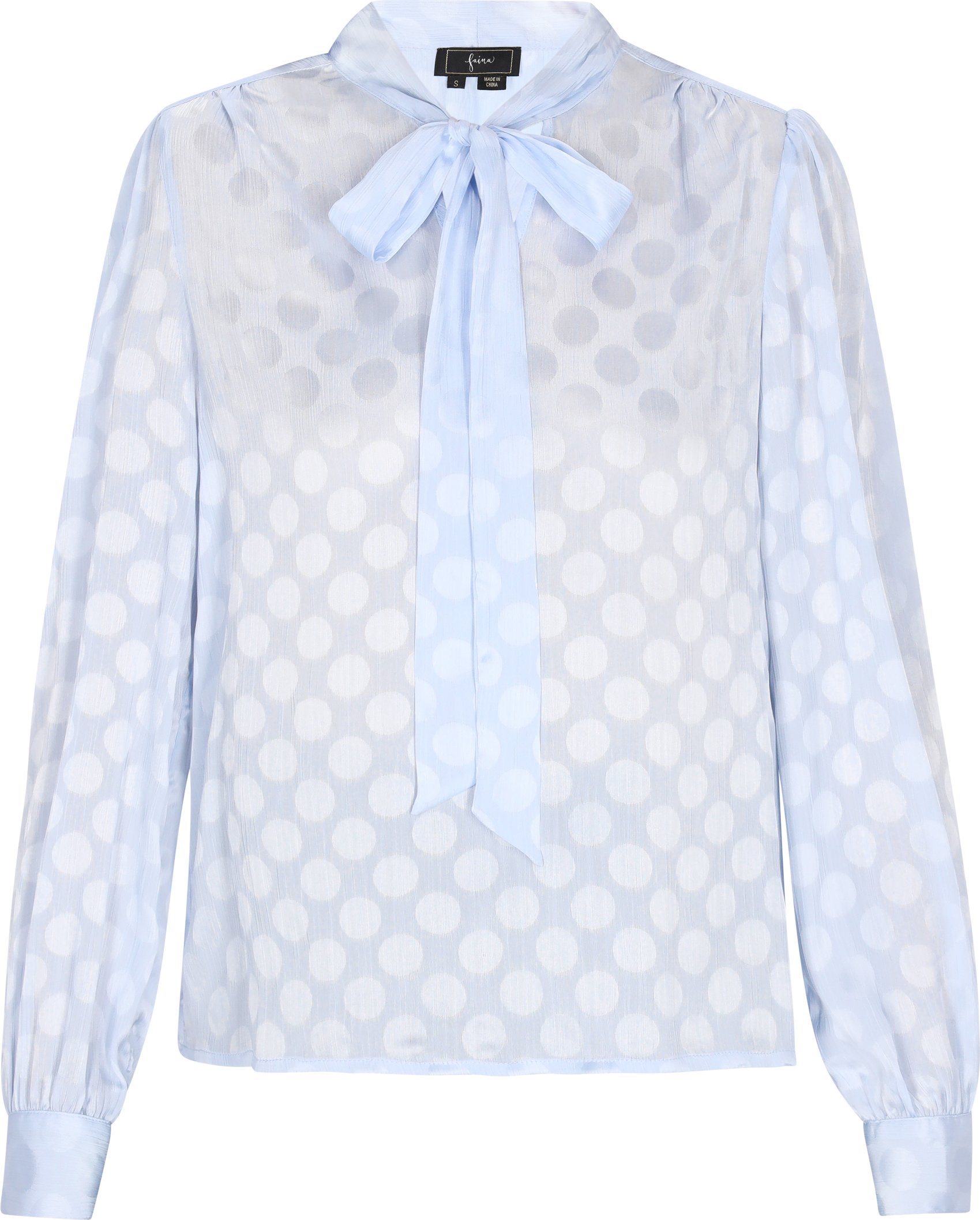 Faina Bluse Frauen hellblau