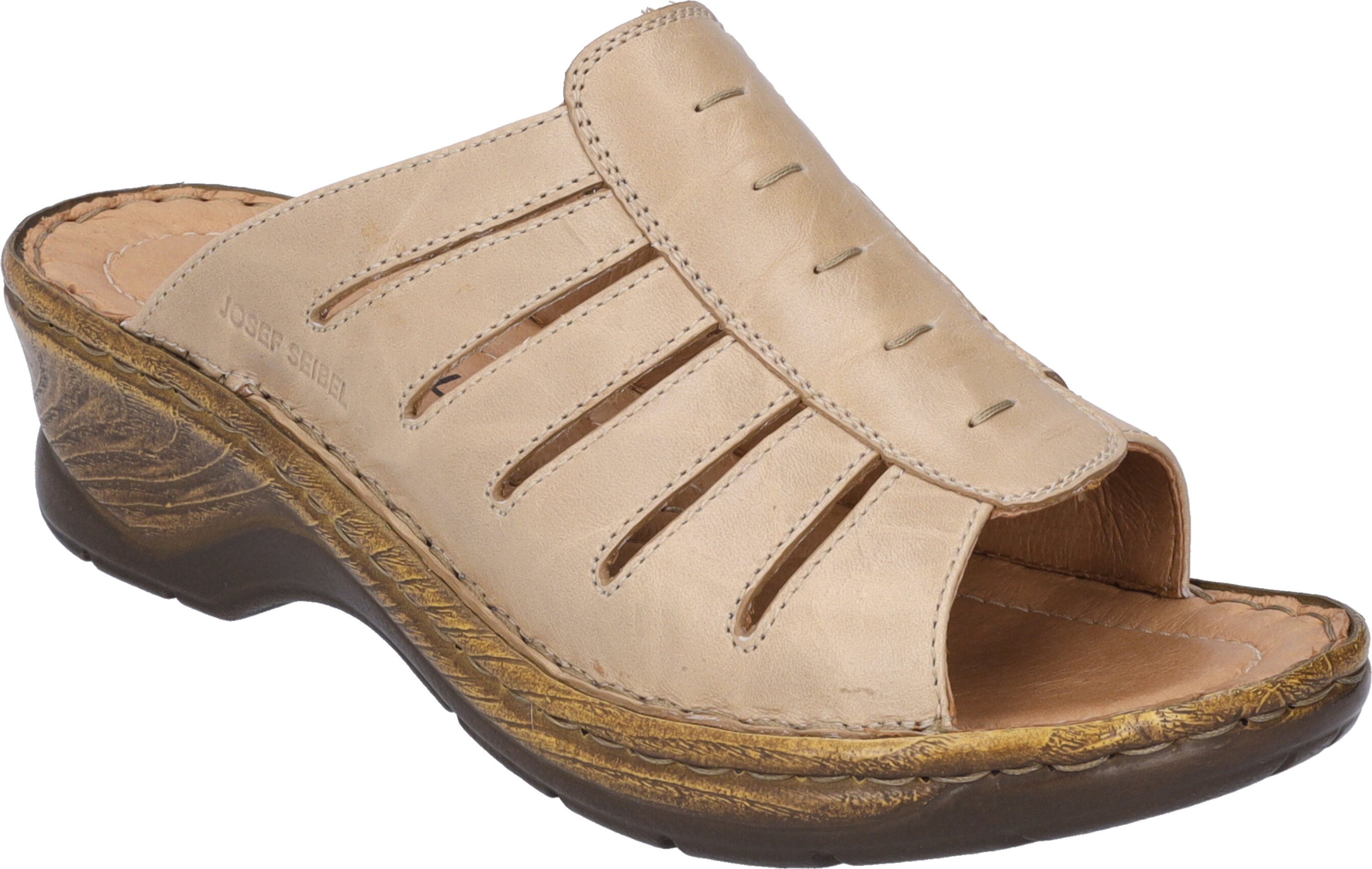 JOSEF SEIBEL Damen Clog Catalonia 77 in sand