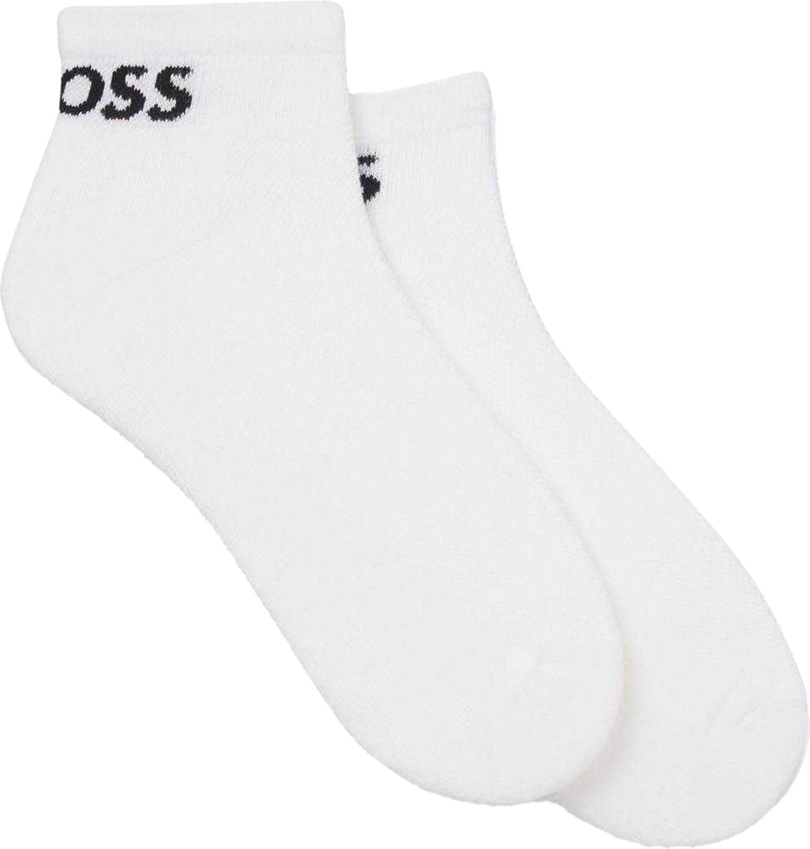 Boss - Knöchelsocken für Herren/Damen Unisex (2er-Pack) (Weiß)