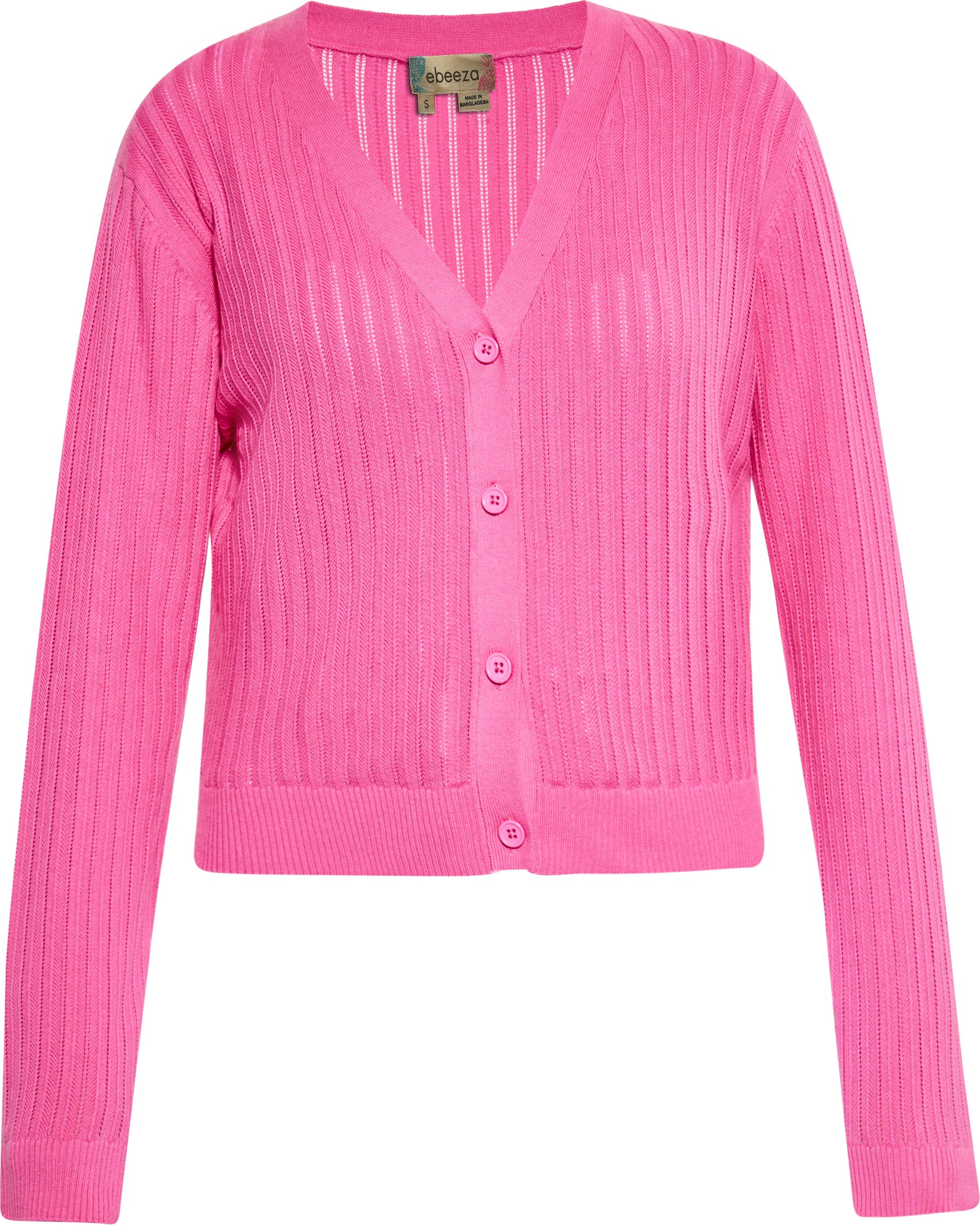 Thumbnail - Mymo Strickjacke Frauen Rosa