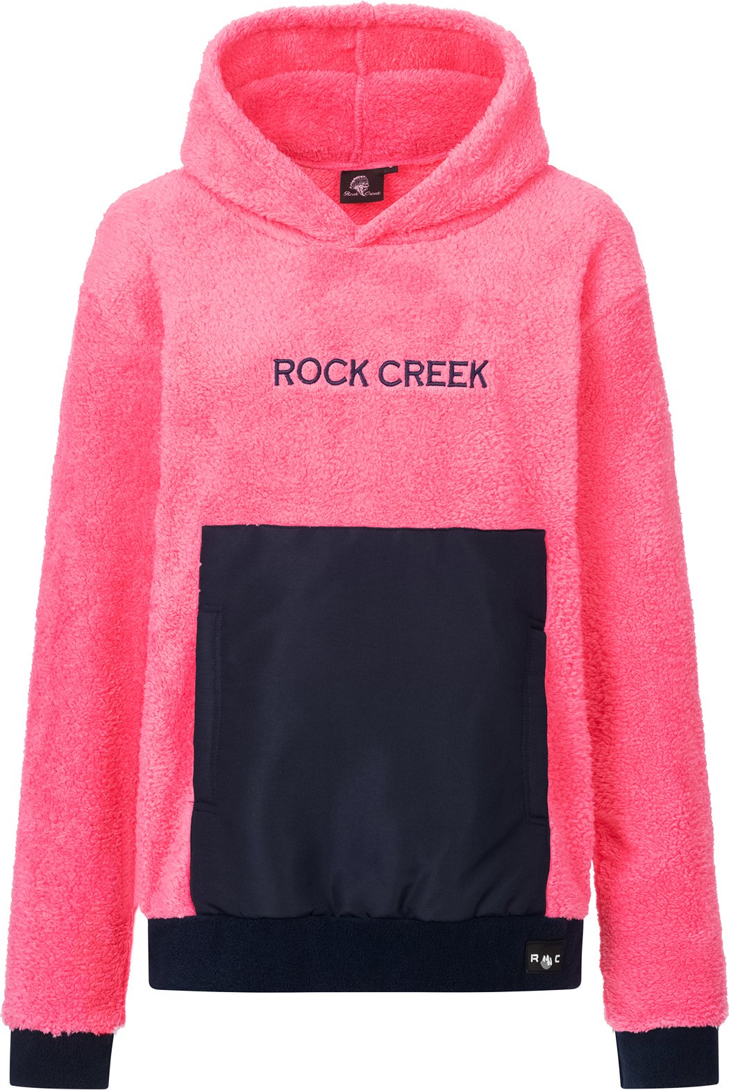 Thumbnail - Rock Creek Kapuzenpullover Dunkelrosa