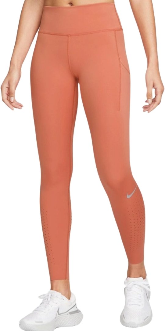 Nike Epic Luxe Pfirsich-Leggings