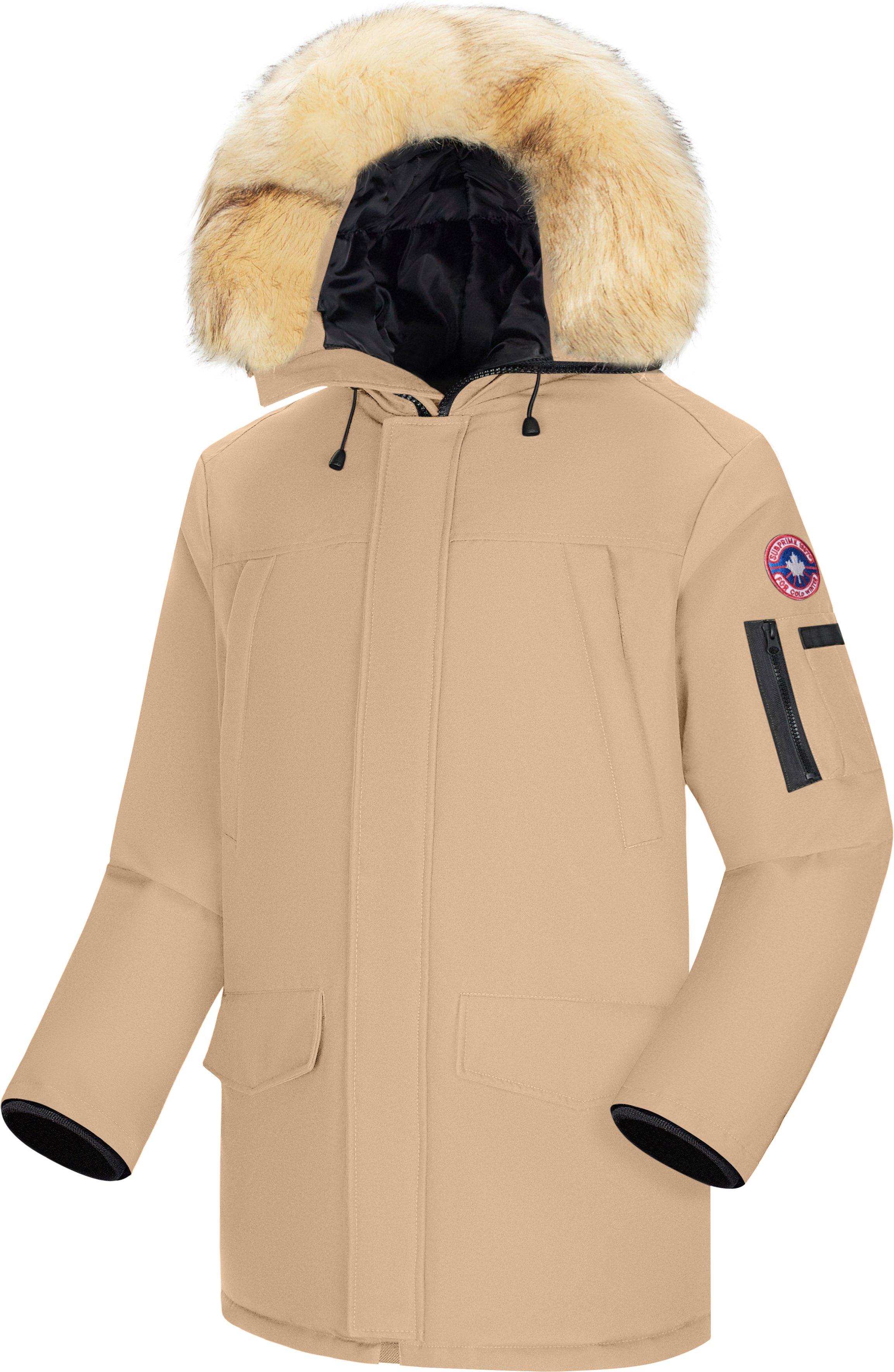 Subprime-Parka für Herren. Der Parka besteht aus hochwertigem Polyester und hat ein warmes Innenfutter. Ideal für die ka...