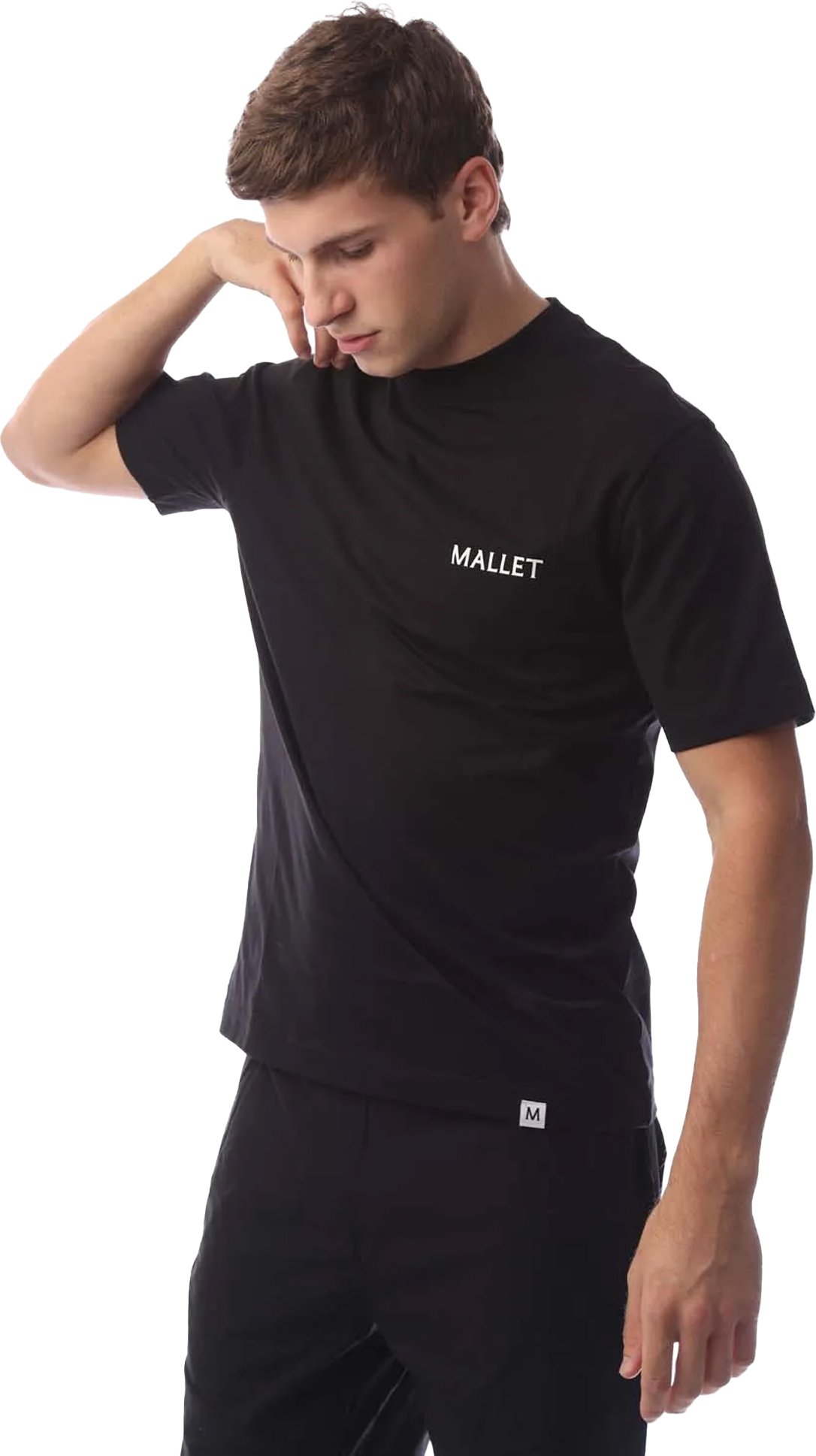 Mallet - T-Shirt für Herren, Logo (Schwarz)