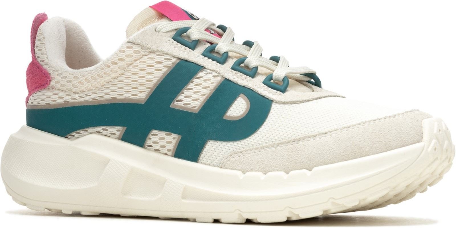 Hush Puppies Seventy8 Retro Runner Damen Wildleder Sneaker In Steinrosa