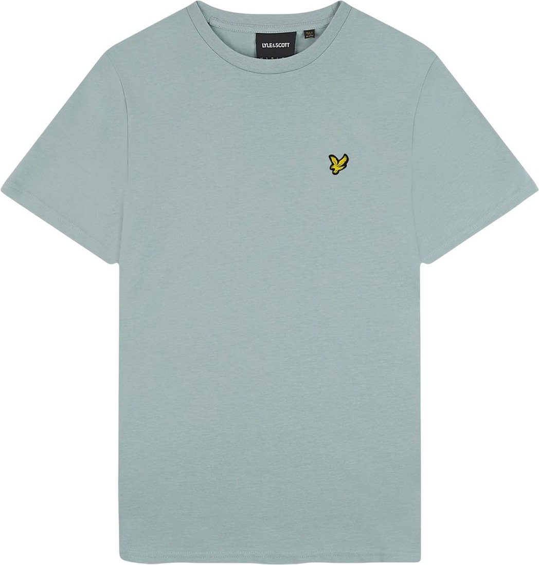 Lyle & Scott - T-Shirt Rundhalsausschnitt Unifarben für Herren (Blassblau)