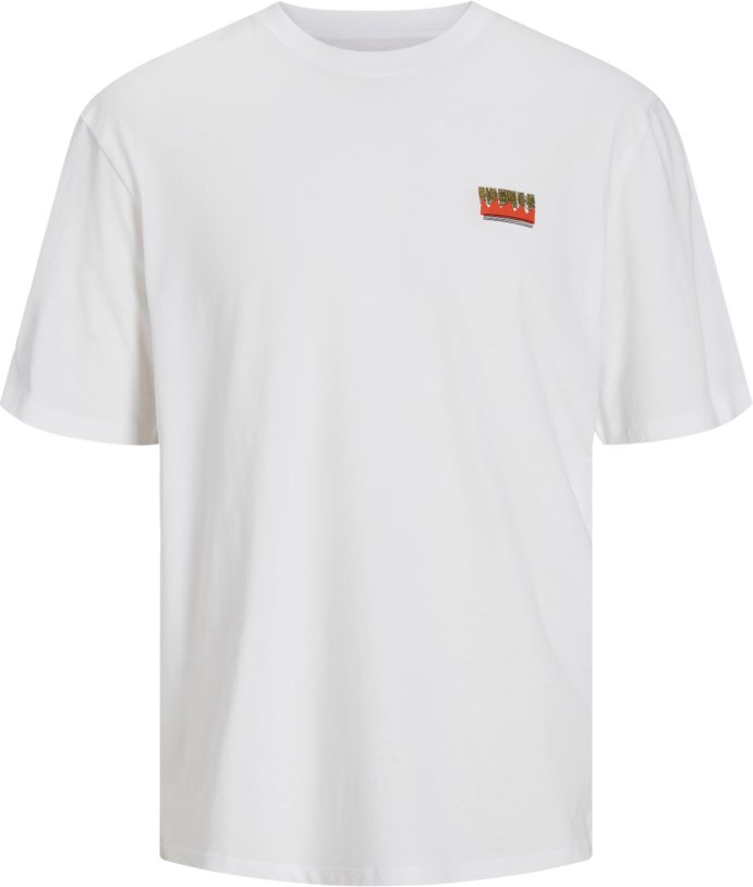 Jack & Jones Canon Wide Fit Tee Weiss