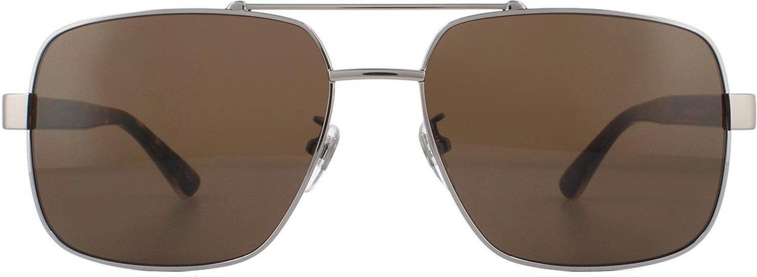Gucci Sonnenbrille GG0529S 002 Ruthenium Havanna Braun