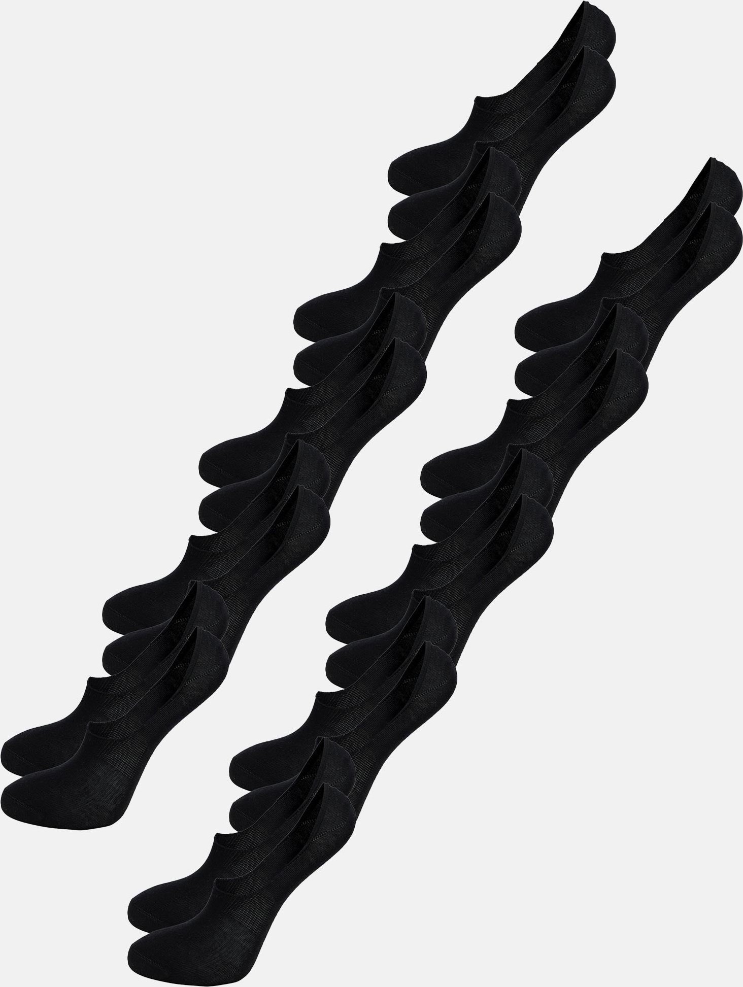 Tazzio Herren Füßlinge Babet Invisible 10er-Pack