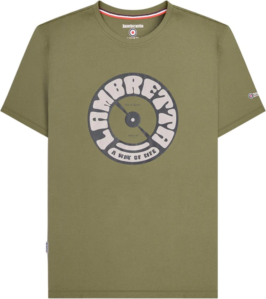 Lambretta - T-Shirt für Herren (Khaki)