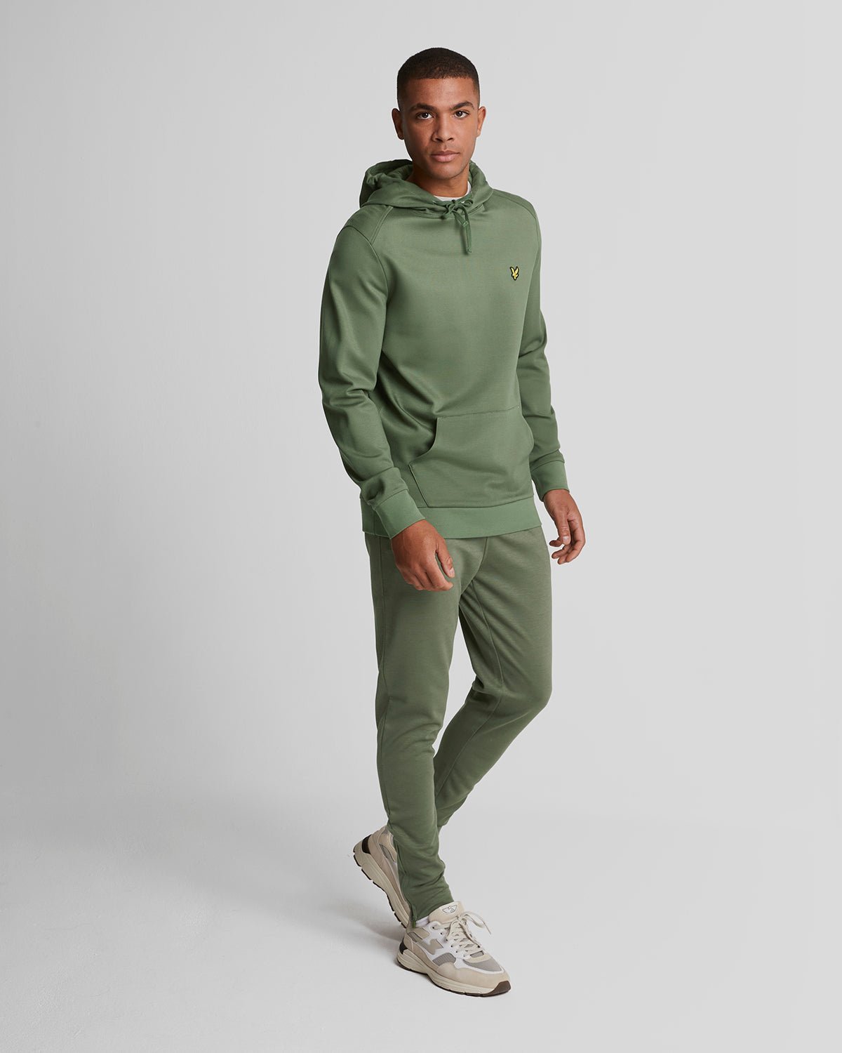 Lyle & Scott Sports Fly Fleece Jogginghose - Grün